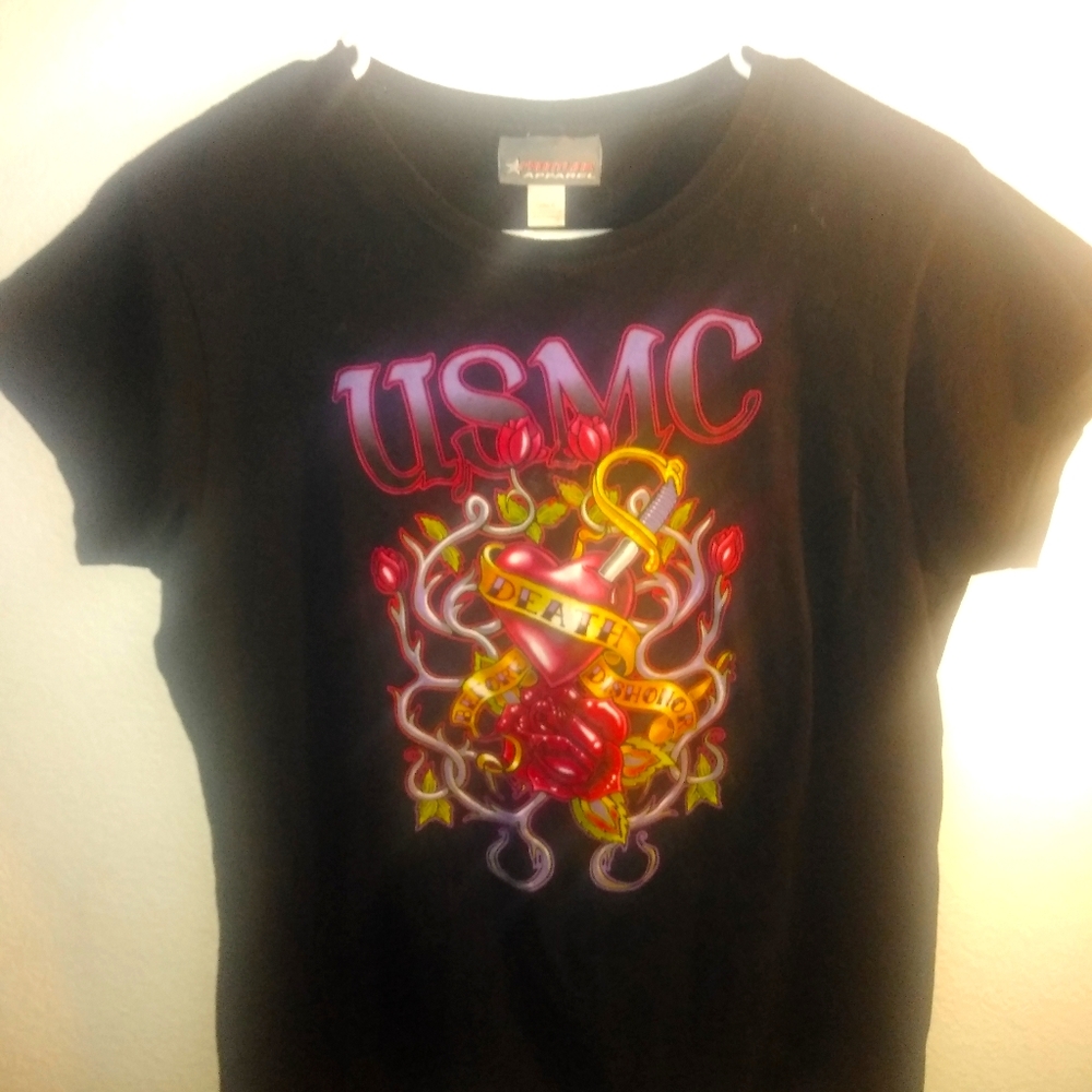 Frontline Apparel U.S.M.C Xl Tee.